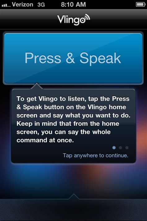Vlingo Voice Assistant .